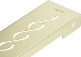 Mexen Flat M18 vonalszerű lefolyó fedél 90 cm, arany matt - 1A23090