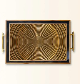 Üveg tálca, 38×24 cm – TPA9829