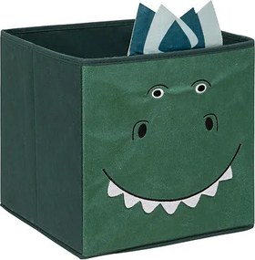 Textil tároló doboz - Dínó