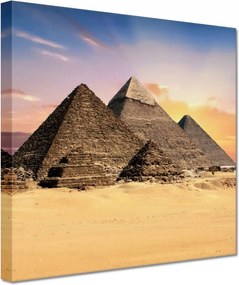 Festmények 20x20 Piramisok Egyiptom Tájkép