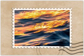 Poszterek 90x60 Naplemente Víz Tenger