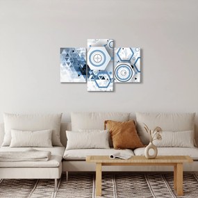 Kép - Geometriai absztrakció (90x60 cm)