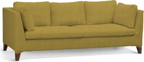 Dekoria Stockholm 3 személyes kanapé huzat Ikea sárga