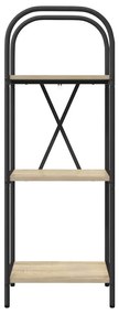 Könyvespolc sonoma tölgy 40 x 30 x 109 cm Faanyag