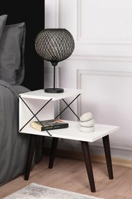 Cross éjjeliszekrény, fehér, 50 cm
