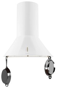 Lumio Primo, retro kéményes páraelszívó, 60 cm, 430 m³/ó, fehér