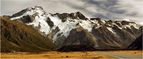 Mount Sefton, Új-Zéland képe (120x50 cm)