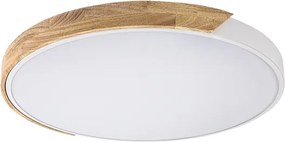 Rabalux 71419 - LED mennyezeti lámpa MAPLE2 40W/230V 3000/4000/6500K fehér/tölgy Ø61 cm