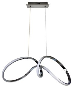 MILAGRO ML7952 TESORO Modern Led Függesztett Lámpa Ezüst LED IP20