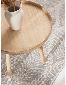 Szürke-elefántcsont színű kültéri-beltéri futószőnyeg 80x250 cm Duet Liora – NORTHRUGS