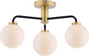 Dar Lighting modern mennyezeti lámpa lainey fehér matt fekete darlai5354-02