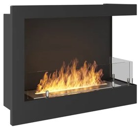 InFire - Sarok BIO kandalló 45x60 cm 3kW fekete