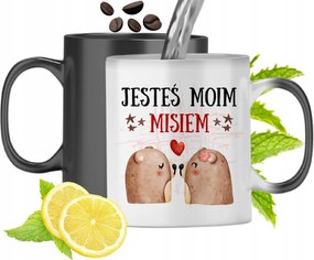 Mágikus Bögre Mackóval Színváltós Mackó Nyomtatott Fényképpel