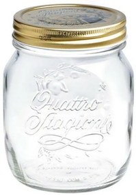 Bormioli Rocco Quattro Stagioni üvegedény fedővel,700 ml, 700 ml