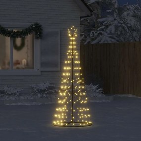 vidaXL meleg fehér LED karácsonyfa 200 LED 180 cm