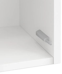 Boxie 1 ajtós fali szekrény 80x40x37 cm fehér