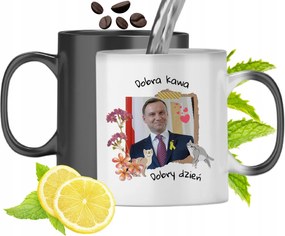 Duda András Színváltó Mágikus Bögre fényképes nyomtatással