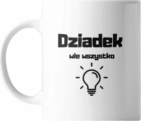 Bögre Nagypapa Napja Ajándék Kerámia 330ML Nyomott Mintás Ajándék