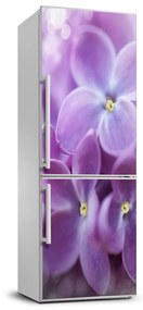 Matrica hűtőre Lila virágok FridgeStick-70x190-f-64853789