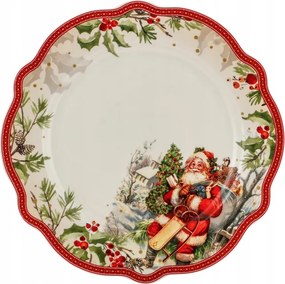 Tányér Patera Karácsonyi Mikulás Karácsony