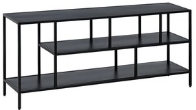 Fekete acél TV-állvány 120x55 cm – Ixia