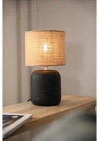 Markslöjd 108683 - Asztali lámpa MONTAGNA 1xE14/40W/230V 32 cm bézs/fekete