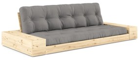 Szürke kinyitható kanapé 244 cm Base – Karup Design