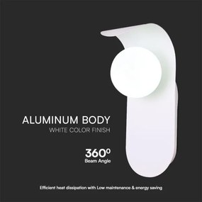 Fali lámpa 1xG9/5W/230V fehér