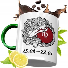 Bögre Zöld Csillagjegyek Horoszkóp Ajándék fényképes nyomtatással