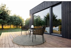 Alumínium kerek kerti kisasztal ø 50 cm Ridley – Bizzotto