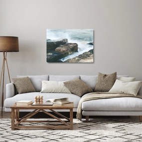 Kép - a víz ereje (üvegen) (70x50 cm)
