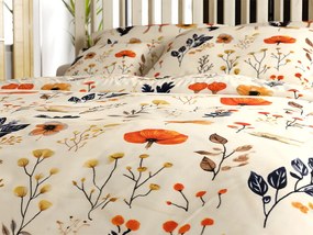 Mikroplüss ágyneműhuzat PAPAVA krémszínű Ágyneműhuzat mérete: 70 x 90 cm | 140 x 220 cm