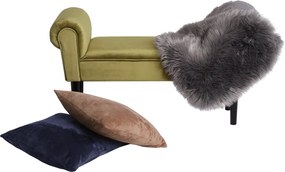 Műszőrme, szürke, 60x90, EBONY TYP 5