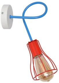 Fali lámpa OXFORD 1xE27/15W/230V piros