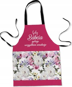 Konyhai Kötény Nagymama Védőkötény Ajándék Nagymama Nap Minták 274