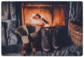 Karácsonyi lábtörlő RUSTIC WELCOME 38x58 cm - több változatban Változat: Cipők