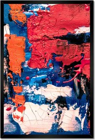 Poszterek keretben 40x60 Absztrakt Kaméleon