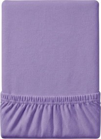 Jersey EXCLUSIVE világoslila lepedő 90x200 cm Grammsúly (rost sűrűség): Lux (190 g/m2)