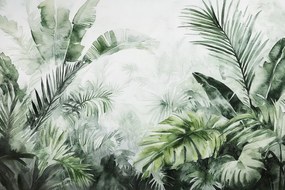 Fotótapéta Flizelina Természet Növények Dzsungel Levelek 368x254 ragasztó
