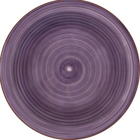 Lamart LT9096 kerámia mély tányér Happy, átmérő21,5 cm, lila