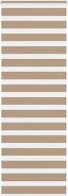 vidaXL zebrafüggönnyel homokbarna szövetszélesség 65,9 cm poliészter