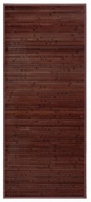 Sötétbarna bambusz szőnyeg 75x175 cm – Casa Selección