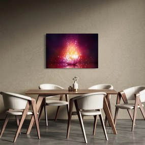 Lótuszvirág képe (90x60 cm)