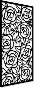 Áttört Fali Dekoráció 3D Rózsa Falpanel XL Nappali Modern Nagy