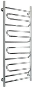 Kombinált radiátor House Level Premium Style 123,9x55 cm, polírozott rozsdamentes acél 50040