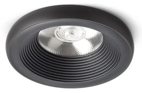 RENDL SHARM PLUS süllyesztett lámpa fekete 230V LED 10W 24° 3000K