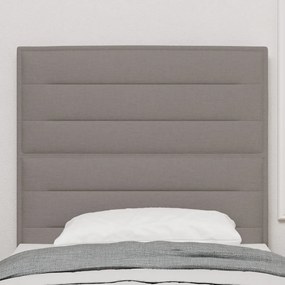 LED Fejtámla Vonalak Dizájn Taupe 80 cm Szövet