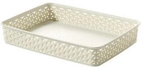 Curver Kosár MY STYLE A4 krém fehér