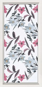 Ablakfólia Szélvédő Adatvédelem Virágmintás 50x116 cm