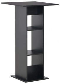 280206 Bar Table Black 60x60x110 cm